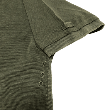 Moss Stone Washed Polo