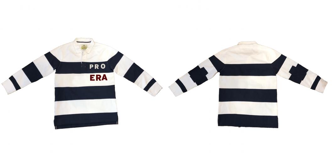 Navy Stripe Rugby Shirt