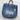 Denim shopping bag .