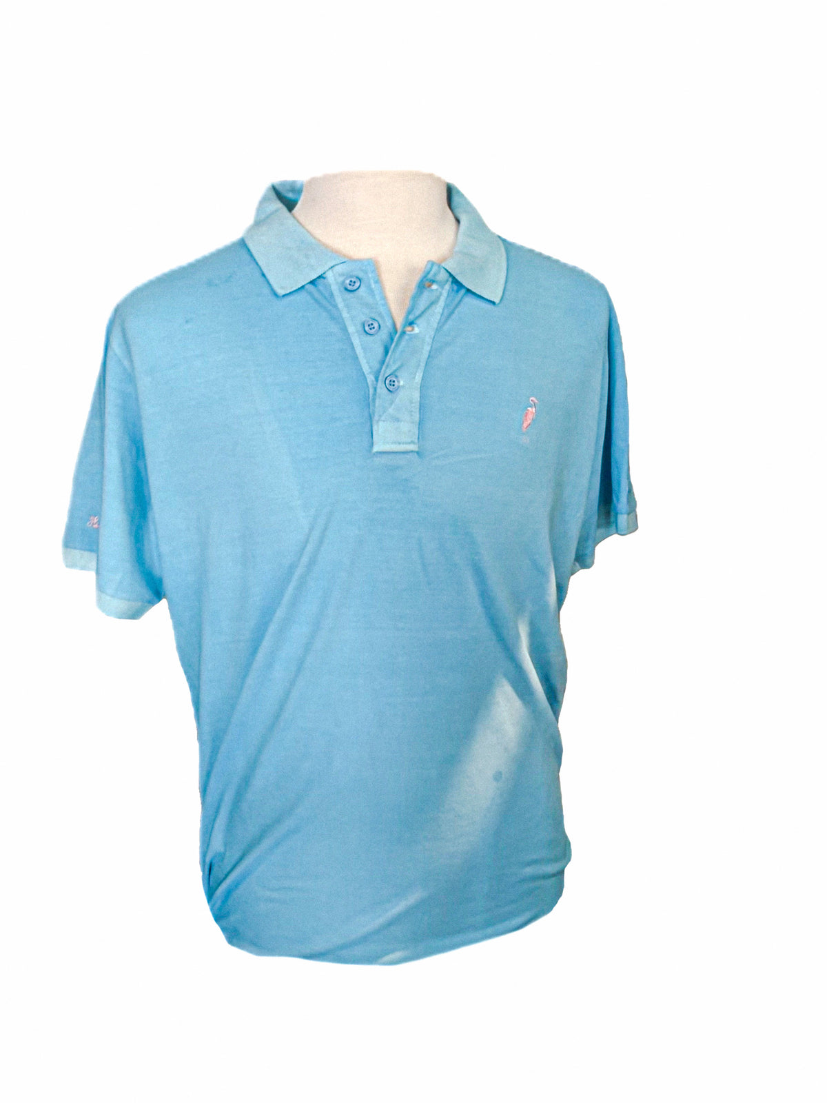 100% Cotton Stone Washed Polo by TDalton Clothing