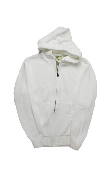Pigment Dyed Full Zip Sweater