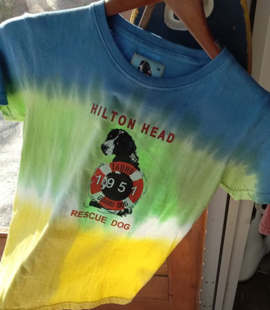 Kids Tie Dye Rescue Dog T-Shirt