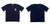 100% Cotton Navy Men's T-Shirt