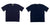 100% Cotton Navy Men's T-Shirt