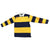 100% Cotton Gold & Navy Rugby Shirt