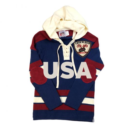 Navy & Red Hockey Sweater
