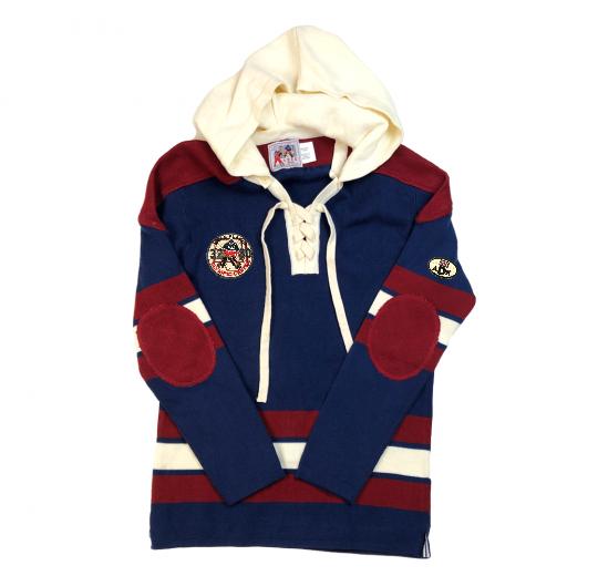 Navy & Red Hockey Sweater