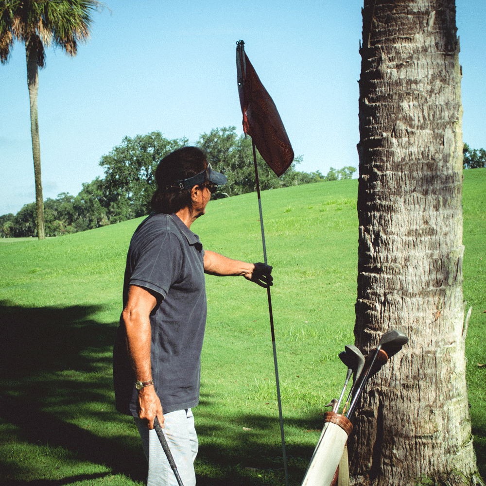 Navy Stone Washed Polo