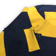 100% Cotton Gold & Navy Rugby Shirt by T Dalton Clothing