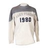 100% Cotton Grey & Bone LP Football Sweater By TDalton Clothing