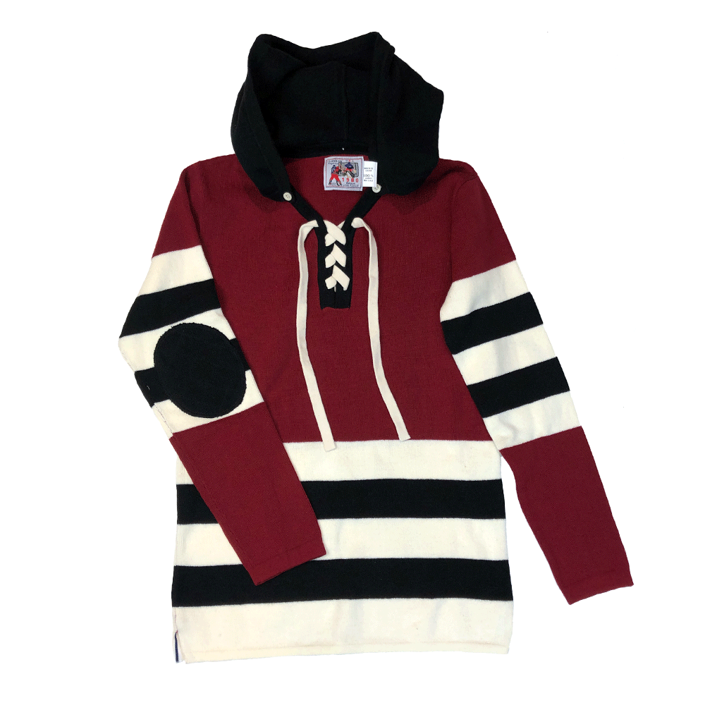 Red & Black Hockey Sweater