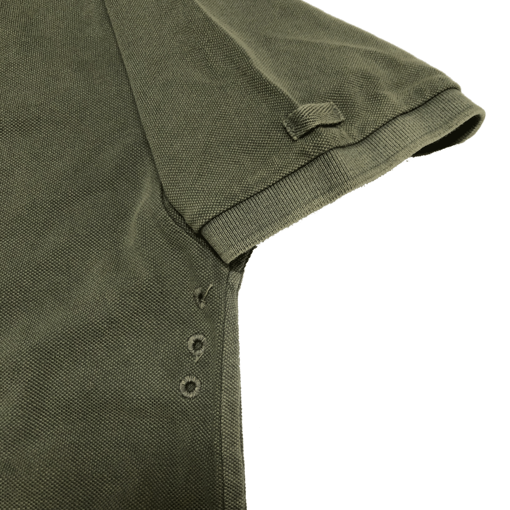 Moss Stone Washed Polo