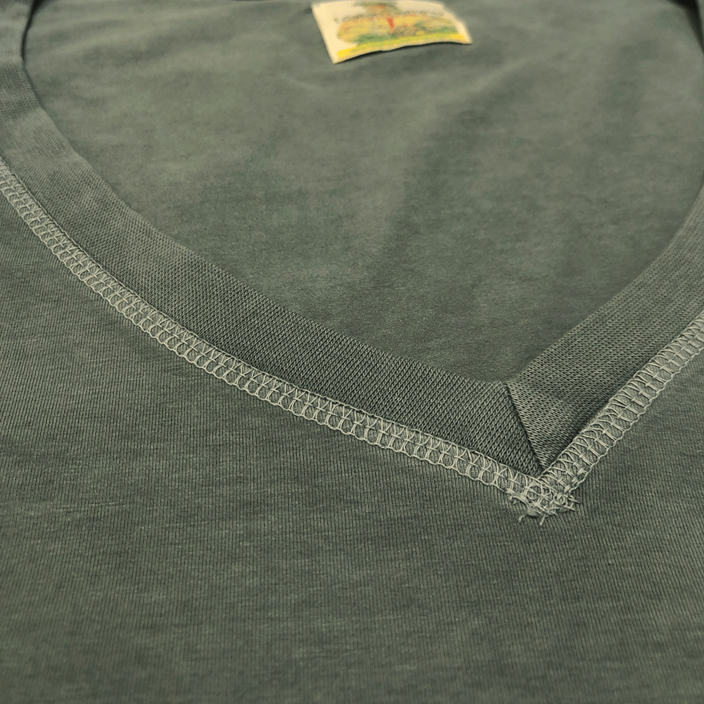 Moss 3/4 Sleeve Women's V-Neck T-Shirt