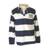 Navy Lace-Up Rugby Shirt by T Dalton Clothing