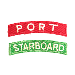 Port and Starboard Tag Patch (Not for sale by themselves)