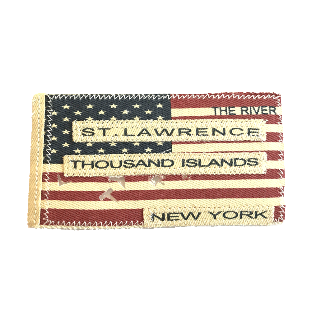 Distressed St. Lawrence River Flag Patch (Not for sale by themselves)